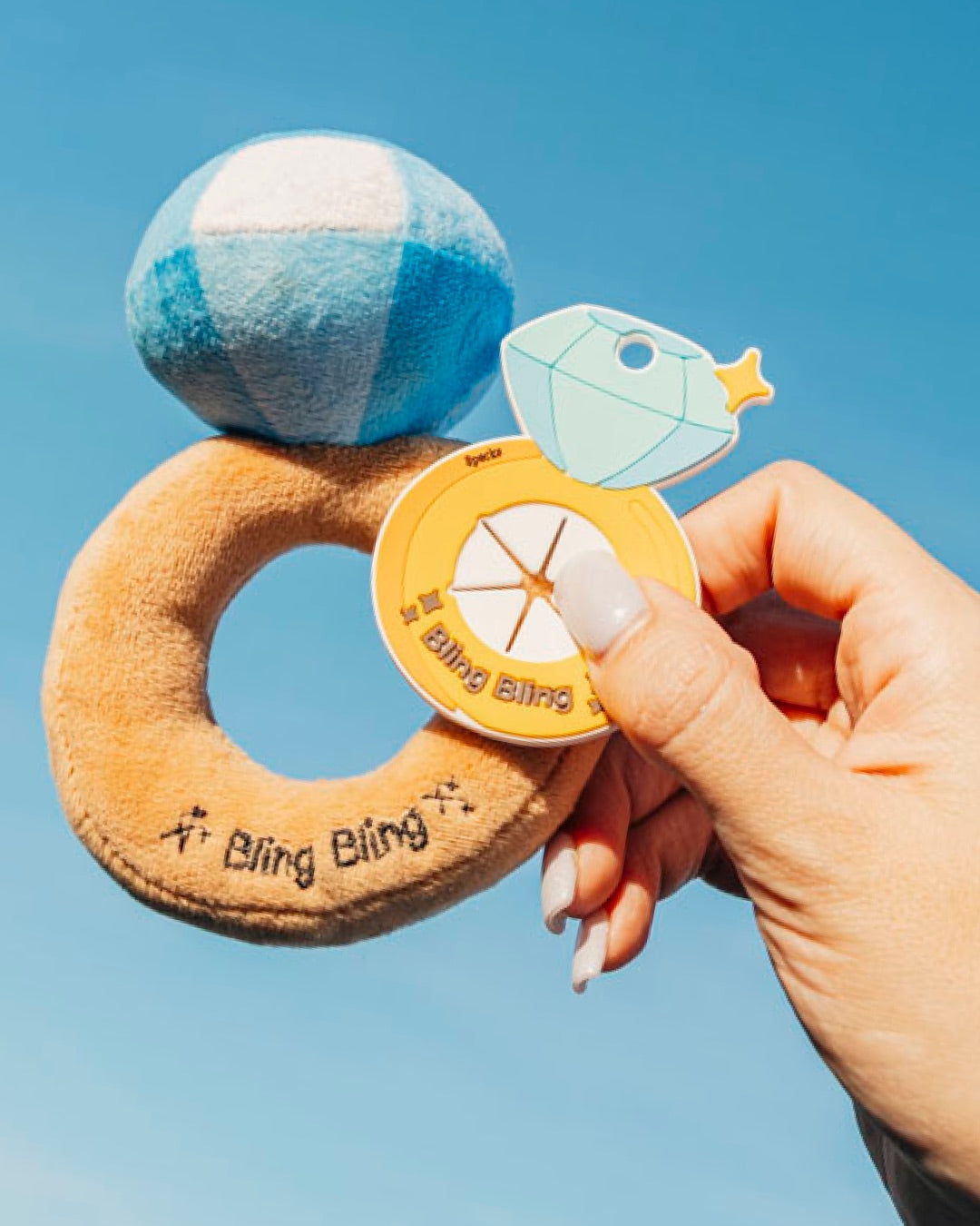 Bling Bling Diamond Ring Doody Loop