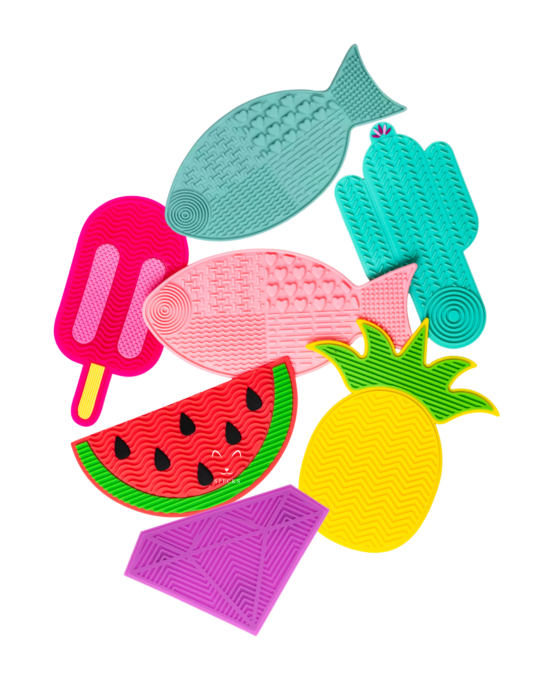 Mini Fruit & Treat Pet Lick Mats