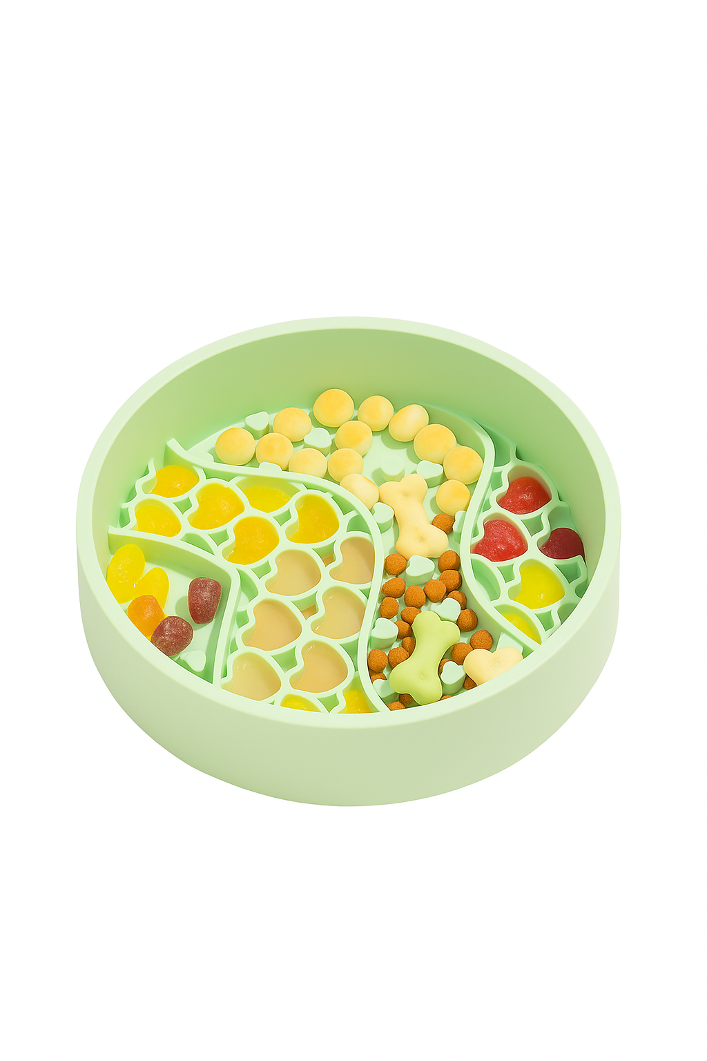 Sweetheart Enrichment Slow Feed Pet Bowl